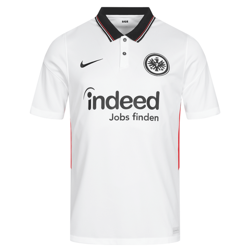 Eintracht Frankfurt Away 2020/2021 Football Shirt Manufactured By Nike. The Club Plays Football In Germany.