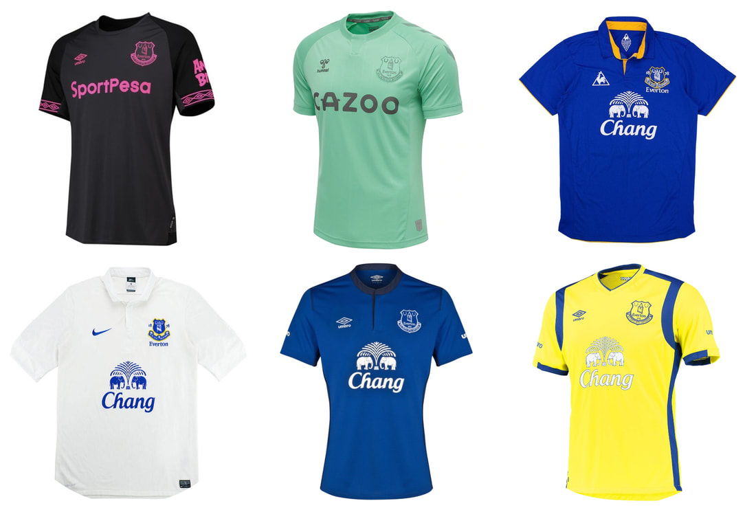 New Everton Third 2020/2021 Football Shirt - Club Football Shirts