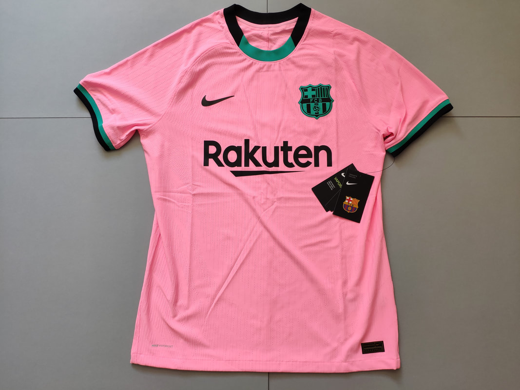 FC Barcelona Third 2020/2021 Football Shirt Manufactured By Nike. The Club Plays Football In Spain.