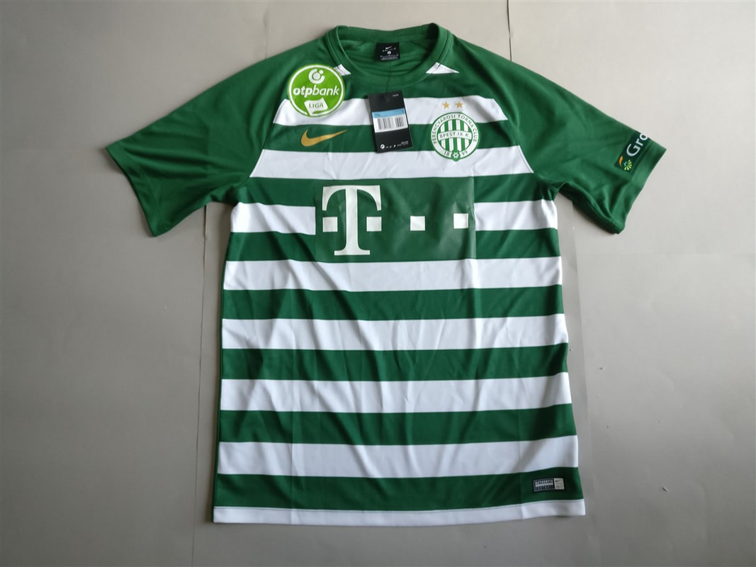 Ferencvárosi Torna Club Home 2017/2018 shirt. BNWT. Medium. Club football shirts. 