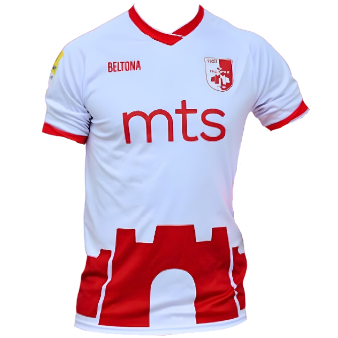 FK Radnički Niš Home football shirt 1982 - 1984.