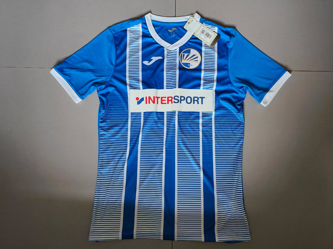 FK Sutjeska Home 2022/2023 Football Shirt Manufactured By Joma. The Club Plays Football In Montenegro.