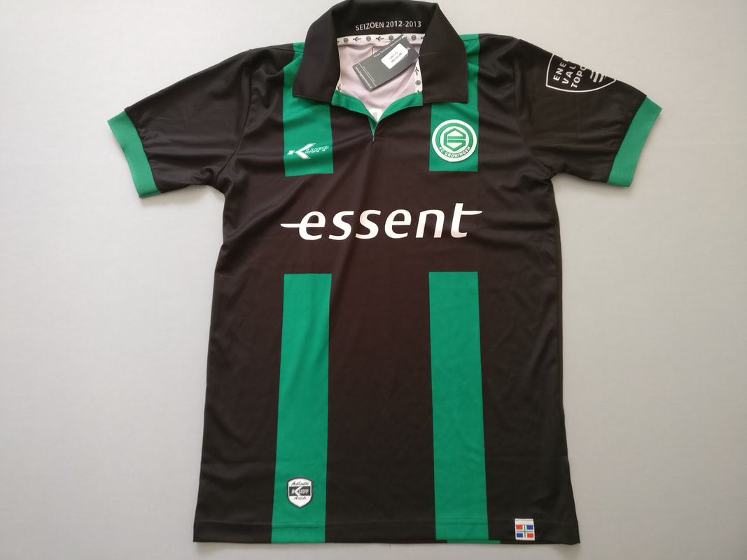 FC Groningen Away 2012/2013 Football Shirt Manufactured By Klupp. The team plays football in the Netherlands.