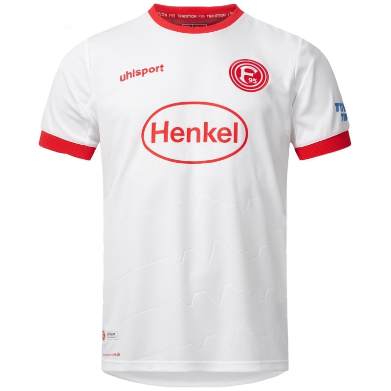 Fortuna Düsseldorf Away 2020/2021 Football Shirt Manufactured By Uhlsport. The Club Plays Football In Germany.