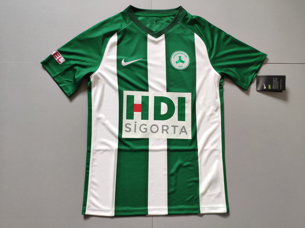 Giresunspor Home 2019/2020 Football Shirt Manufactured By Nike. The Club Plays Football In Turkey.