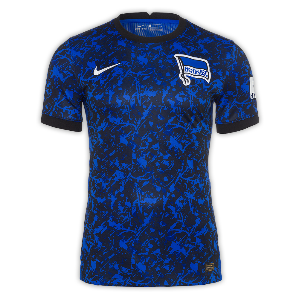 Hertha BSC Away 2020/2021 Football Shirt Manufactured By Nike. The Club Plays Football In Germany.