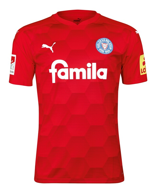Holstein Kiel Away 2020/2021 Football Shirt Manufactured By Puma. The Club Plays Football In Germany.