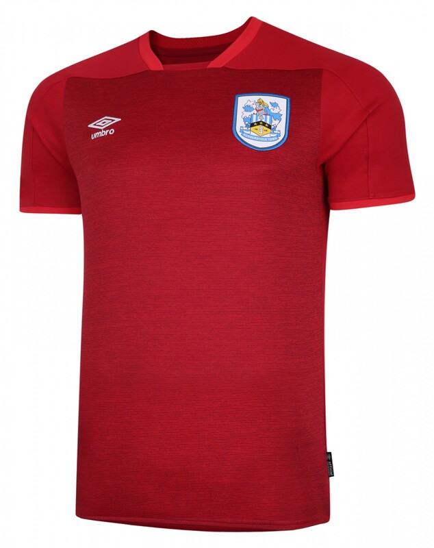 Huddersfield Town Away 2020/2021 Football Shirt Manufactured By Umbro. The Club Plays Football In The Championship.