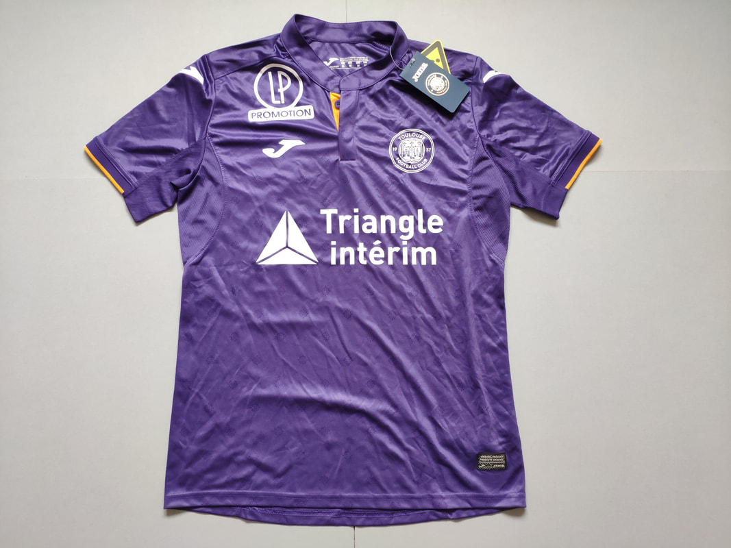 Toulouse Football Club Home 2018/2019 Football Shirt Manufactured By Joma. The Club Plays Football In France.
