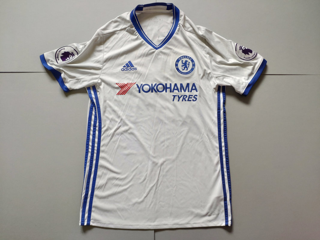 Chelsea F.C. Third 2016/2017 Football Shirt Manufactured By Adidas. The Shirt Is Sponsored By Yokohama Tyres.