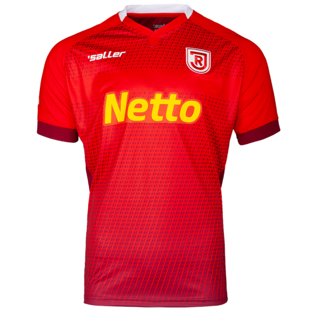 Jahn Regensburg Away 2020/2021 Football Shirt Manufactured By Saller. The Club Plays Football In Germany.