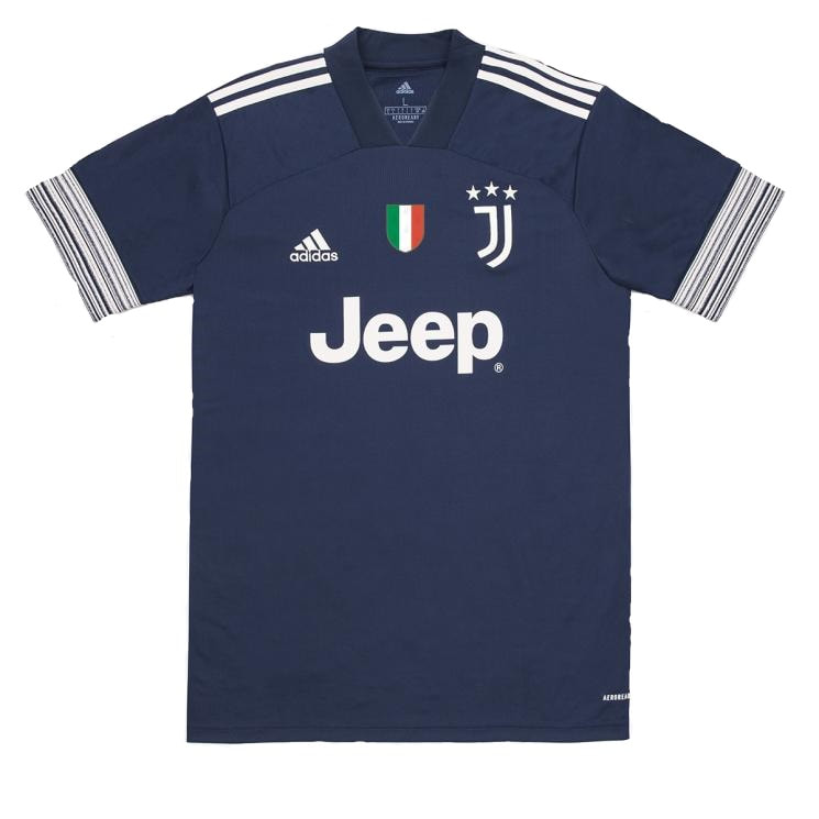 Juventus Away 2020/2021 Football Shirt Manufactured By Adidas. The Club Plays Football In Italy.