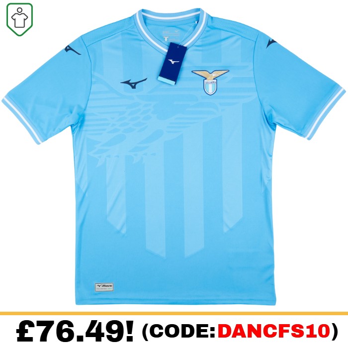 Lazio Home 2023/2024 Football Shirt