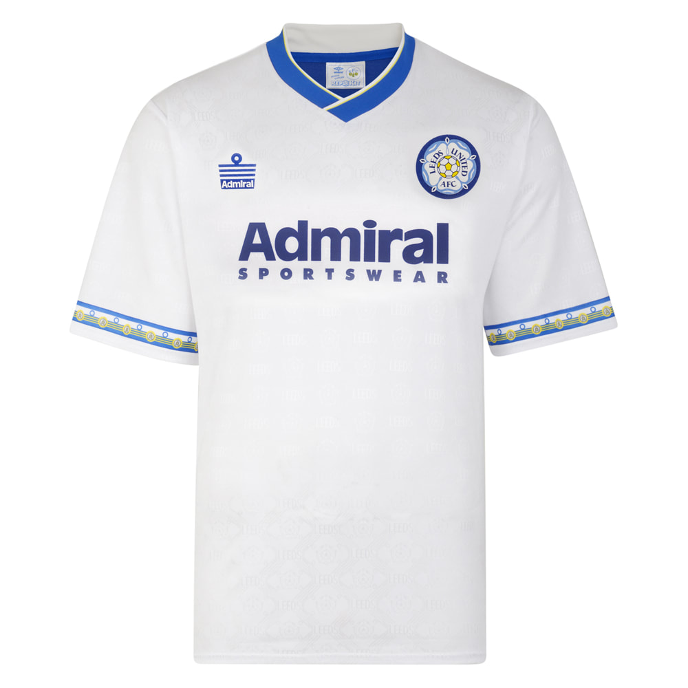 Leeds United 1993 Admiral Retro Football Shirt