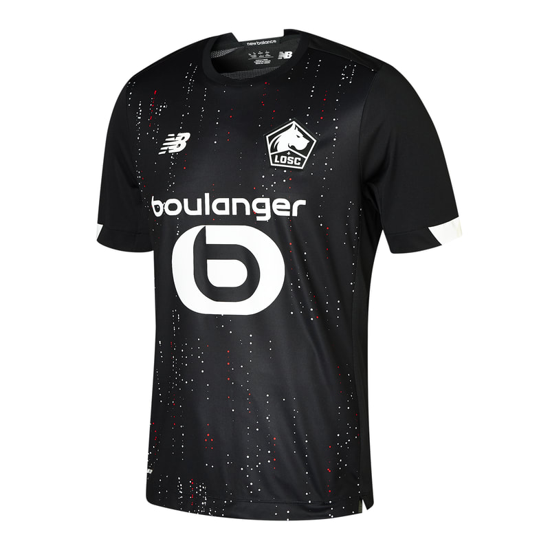 Lille​​ Away 2020/2021 Football Shirt Manufactured By New Balance. The Club Plays Football In France.