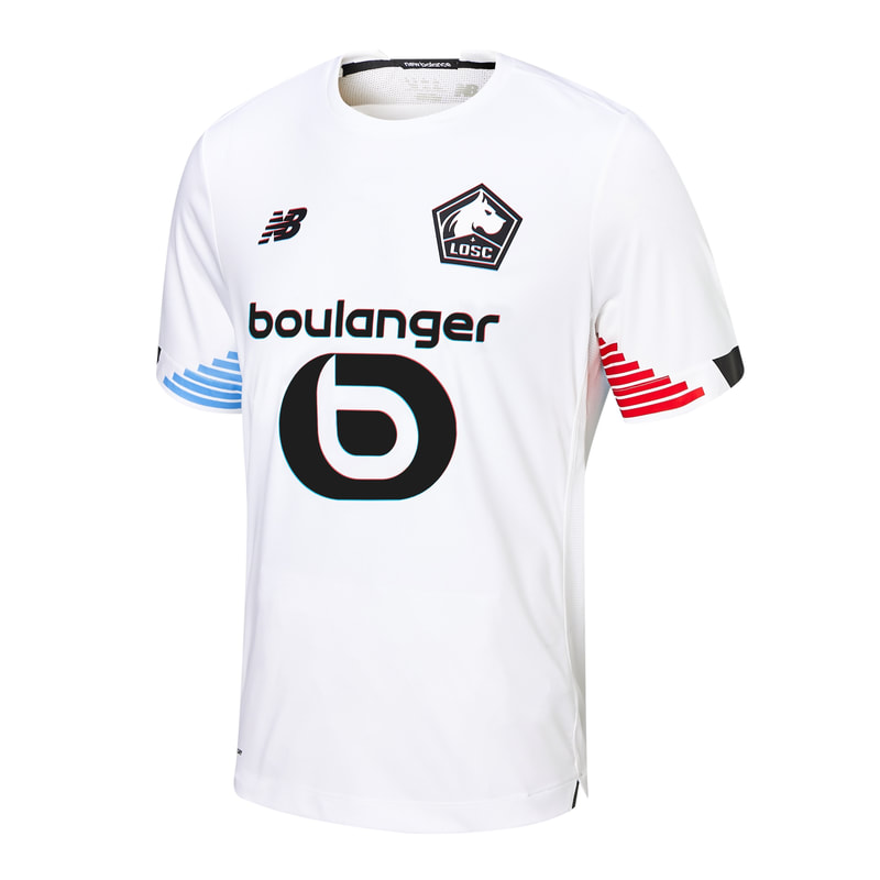Lille​​ Third 2020/2021 Football Shirt Manufactured By New Balance. The Club Plays Football In France.