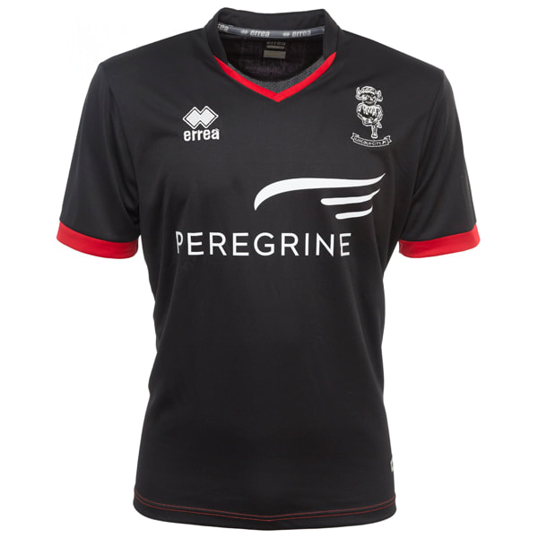 Lincoln City Away 2020/2021 Football Shirt Manufactured By Errea. The Club Plays Football In League One.