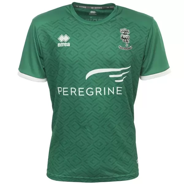 Lincoln City Third 2020/2021 Football Shirt Manufactured By Errea. The Club Plays Football In League One.