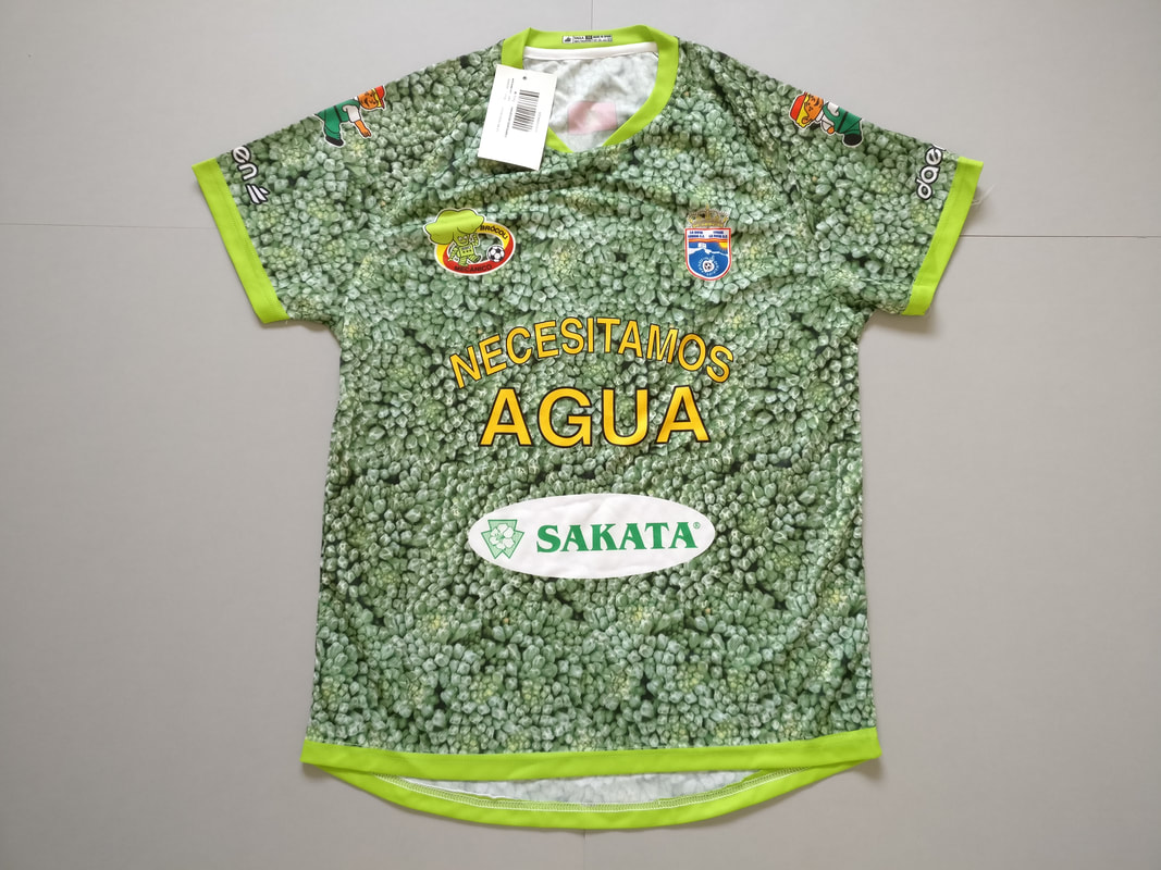 Lorca FC Away 2015/2016 Football Shirt Manufactured By Daen. The Club Plays Football In Spain.