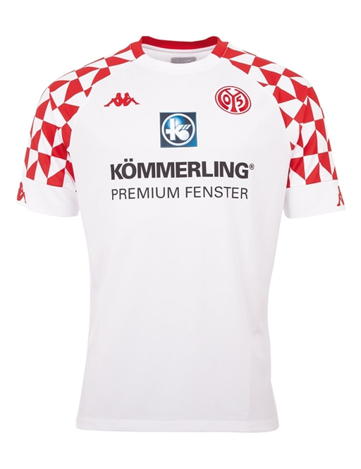 Mainz 05 Away 2020/2021 Football Shirt Manufactured By Kappa. The Club Plays Football In Germany.