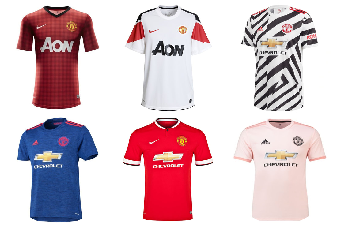 New Manchester United Home 2020/2021 Football Shirt - Club Football Shirts