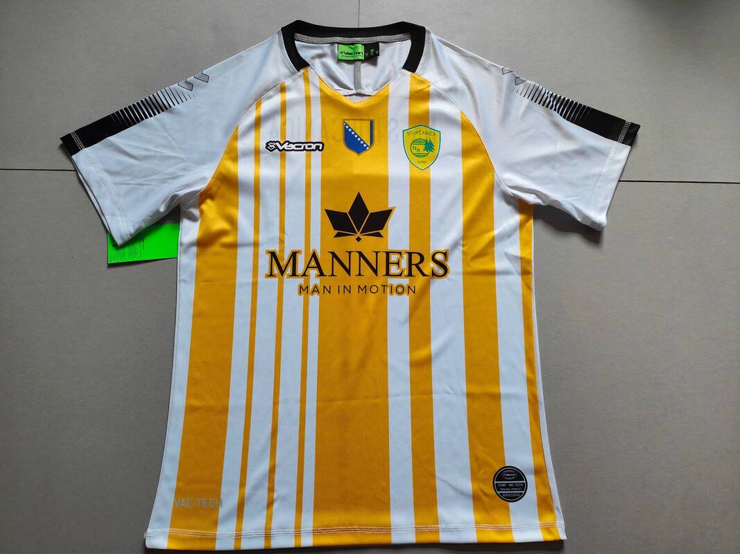 NK Stupčanica Olovo Away 2020/2021 Football Shirt Manufactured By Vacron. The Club Plays Football In Bosnia.