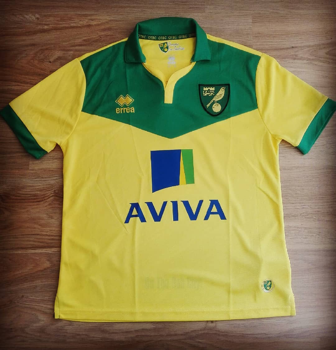 Norwich City Home 2014/2015 Shirt. Club Football Shirts.