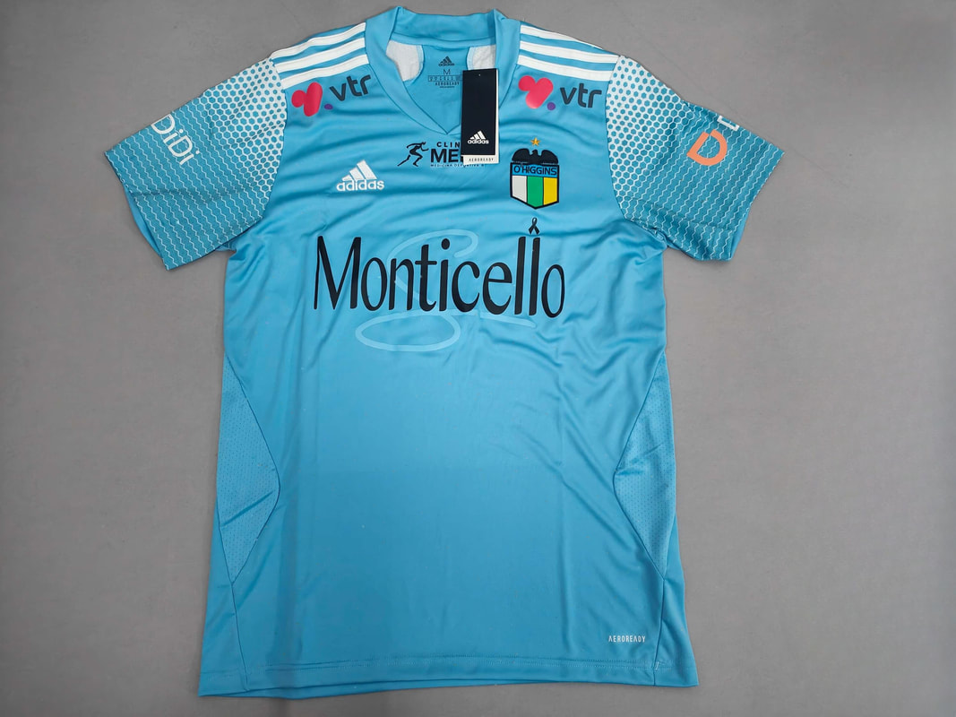O'Higgins F.C Home 2020 Football Shirt Manufactured By Adidas. The Club Plays Football In Chile.