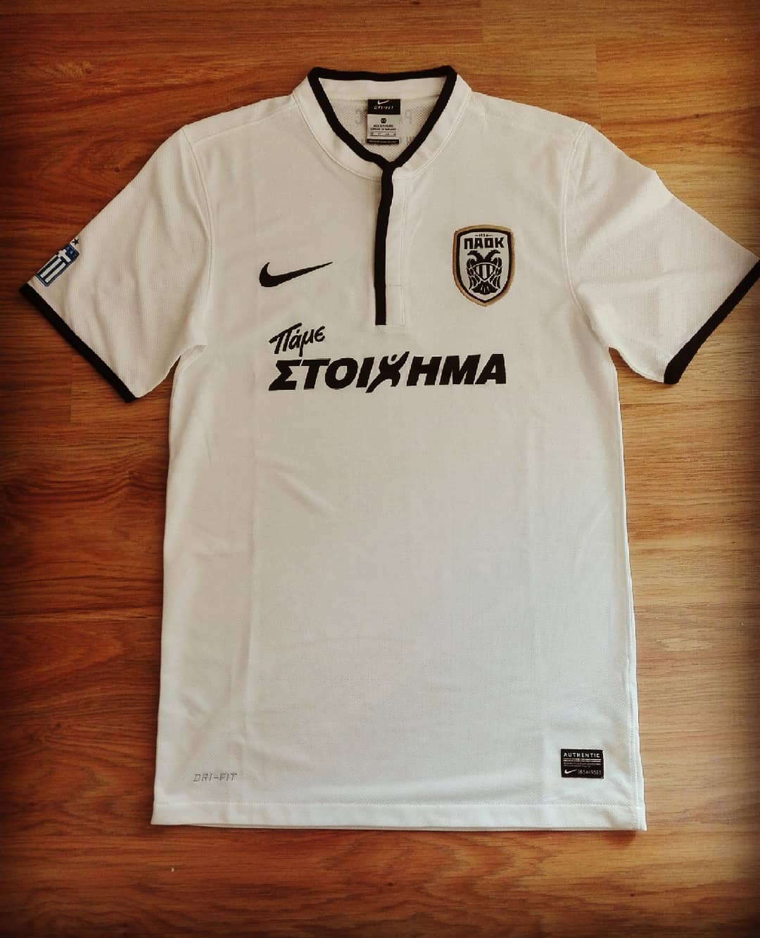 PAOK Away 2013/2014 Shirt. Club Football Shirts.