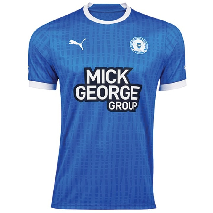 Peterborough United Football Club Firmato Blu T-shirt impianti Football Club 