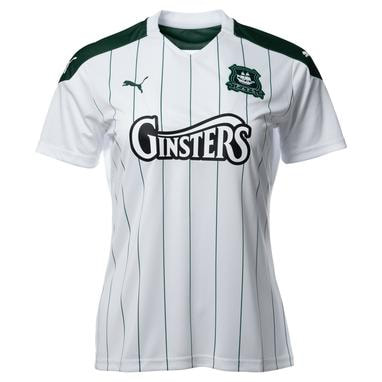 Plymouth Argyle Away 2020/2021 Football Shirt Manufactured By Puma. The Club Plays Football In League One.