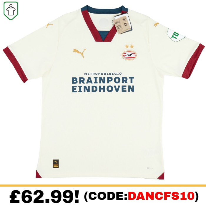 PSV Away 2023/2024 Football Shirt - BUY
