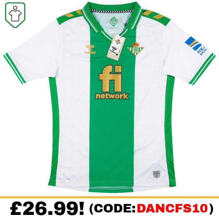 Real Betis Fourth 2022/2023 Football Shirt Manufactured By Hummel. The Club Plays In Spain.