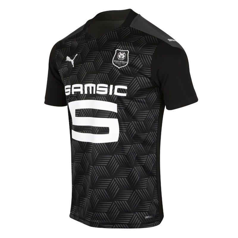 Rennes Third 2020/2021 Football Shirt Manufactured By Puma. The Club Plays Football In France.