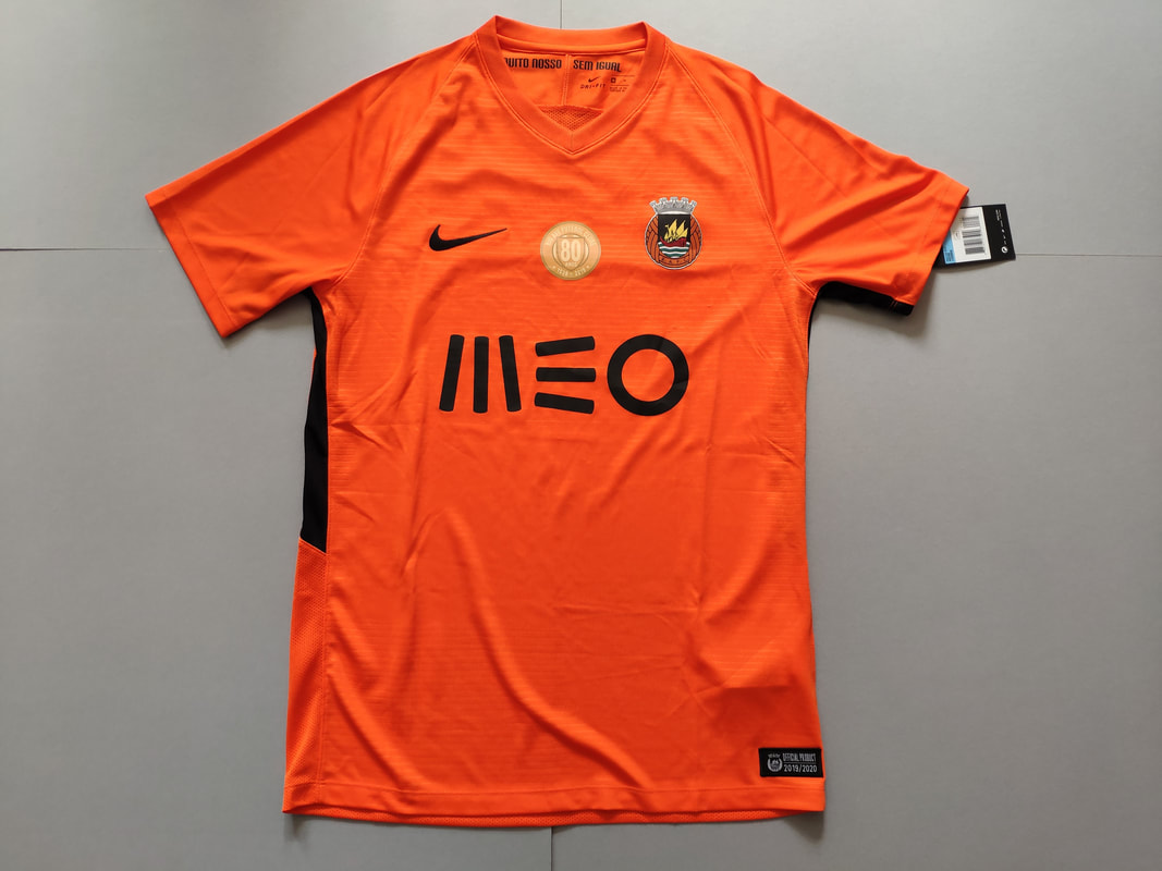 Rio Ave F.C. Third 2019/2020 Football Shirt Manufactured By Nike. The Club Plays Football In Portugal.