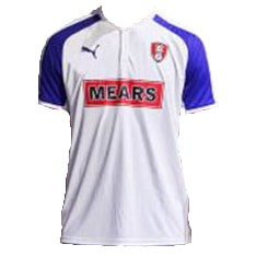 Rotherham United Away 2017/2018 Football Shirt Manufactured By Puma. The Club Plays Football In England.
