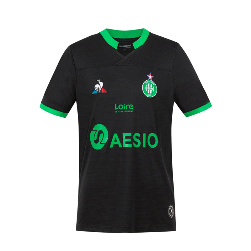 Saint-Étienne​​​​ Third 2020/2021 Football Shirt Manufactured By Le Coq Sportif. The Club Plays Football In France.