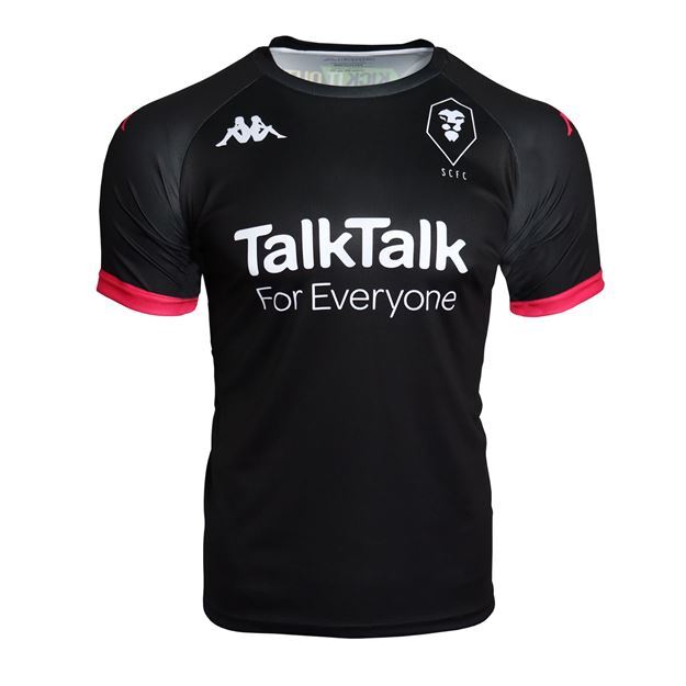 Salford City Third 2020/2021 Football Shirt Manufactured By Kappa. The Club Plays Football In England.