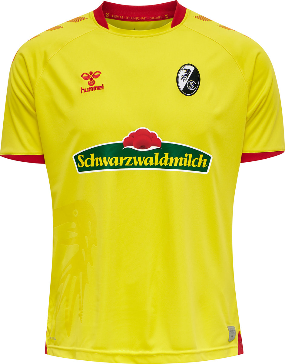 SC Freiburg Third 2020/2021 Football Shirt Manufactured By Hummel. The Club Plays Football In Germany.