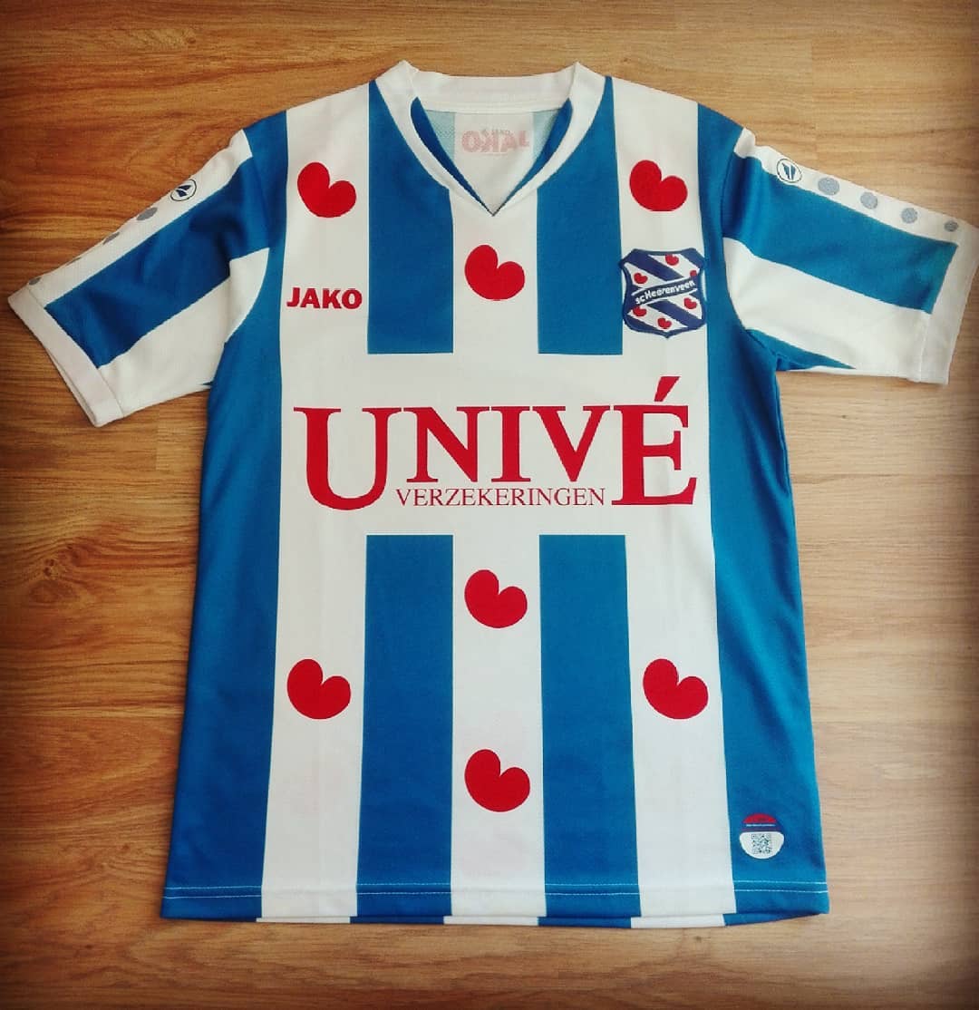 SC Heerenveen Home 2014/2015 Shirt. Club Football Shirts.