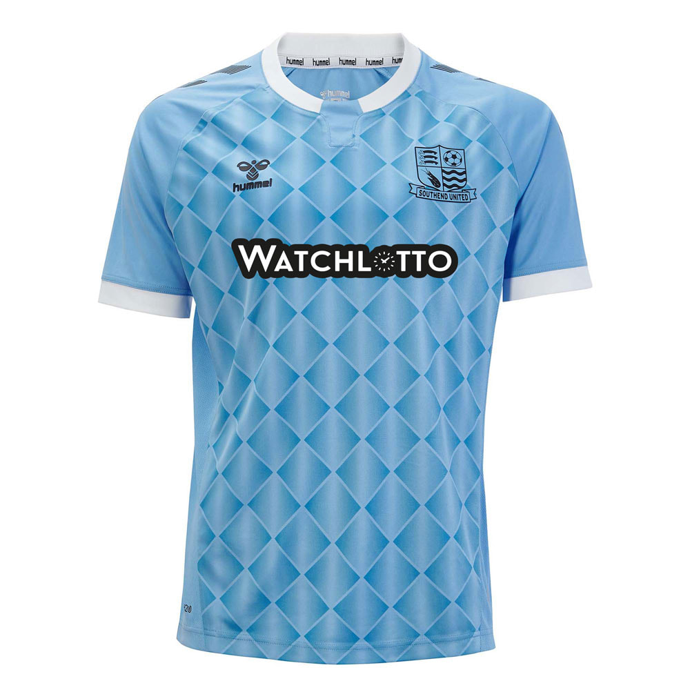 Southend United Away 2020/2021 Football Shirt Manufactured By Hummel. The Club Plays Football In England.