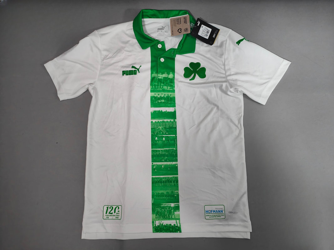 SpVgg Greuther Furth 'Anniversary' 2023/2024 Football Shirt Manufactured By Puma. The Club Plays Football In Germany.
