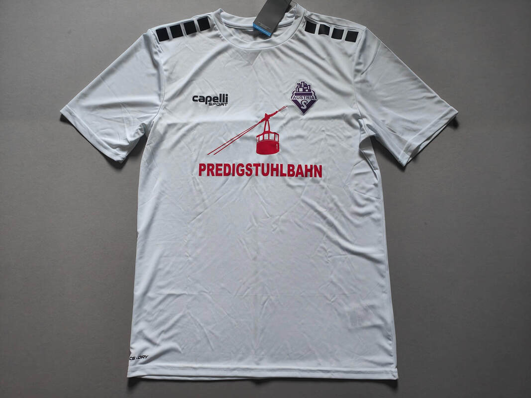 SV Austria Salzburg Away 2019/2020 Football Shirt Manufactured By Capelli. The Club Plays Football In Austria.
