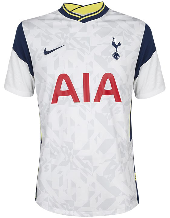 Tottenham Hotspur 2020/2021 Home Football Shirt Manufactured By Nike. The Club Plays Football In England.2020/2021 Home Football Shirt Manufactured By Under Armour. The Club Plays Football In England.