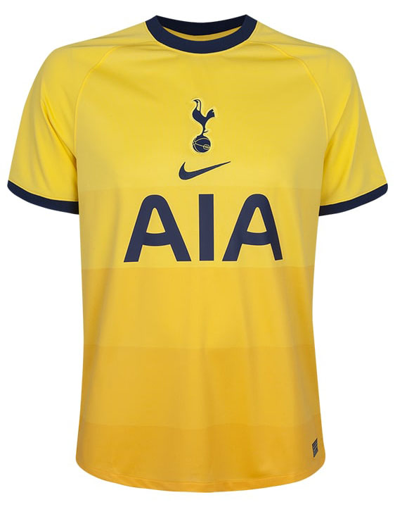Tottenham Hotspur 2020/2021 Third Football Shirt Manufactured By Nike. The Club Plays Football In England.