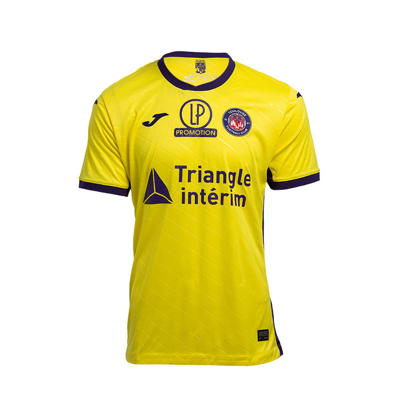 Toulouse​​​​ Away 2020/2021 Football Shirt Manufactured By Joma. The Club Plays Football In France.