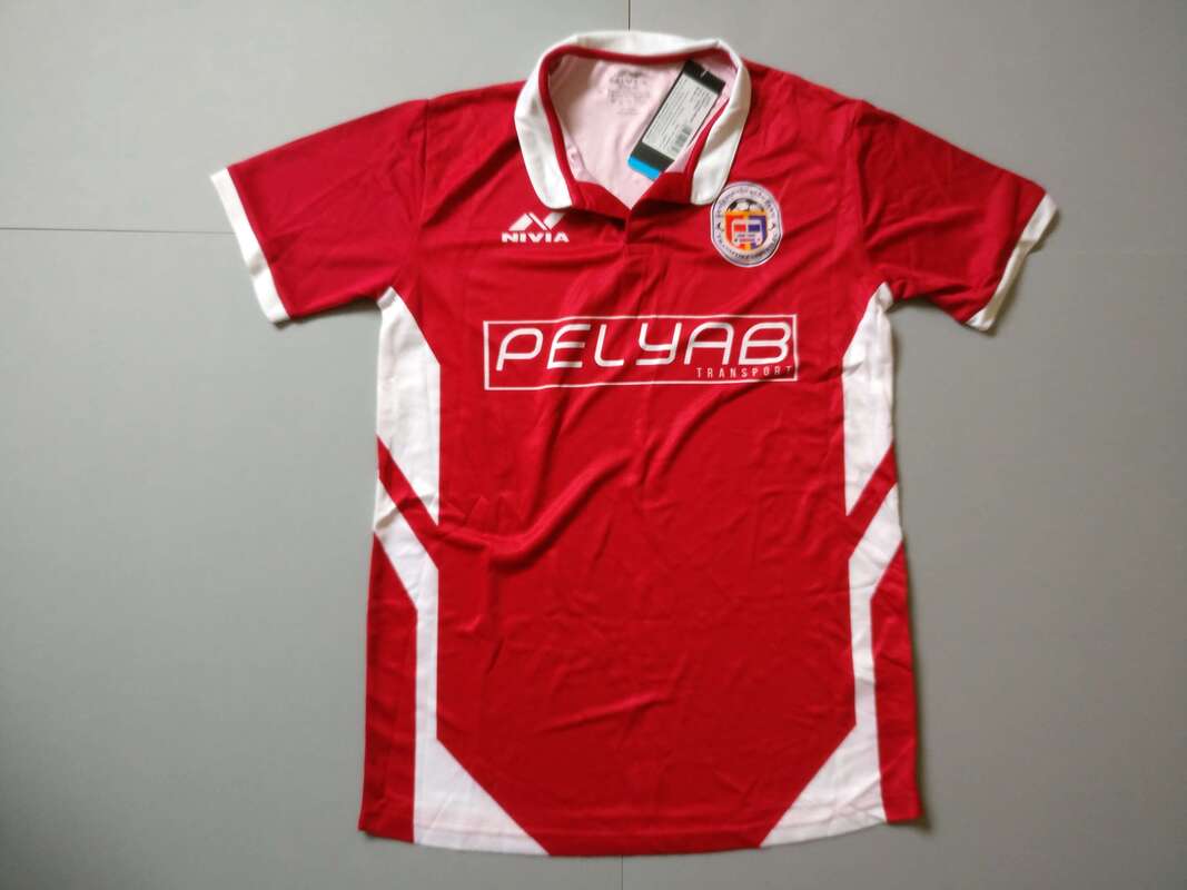 Transport United F.C. Home 2018 Football Shirt Manufactured By Nivia. The Team Plays Football In Bhutan.