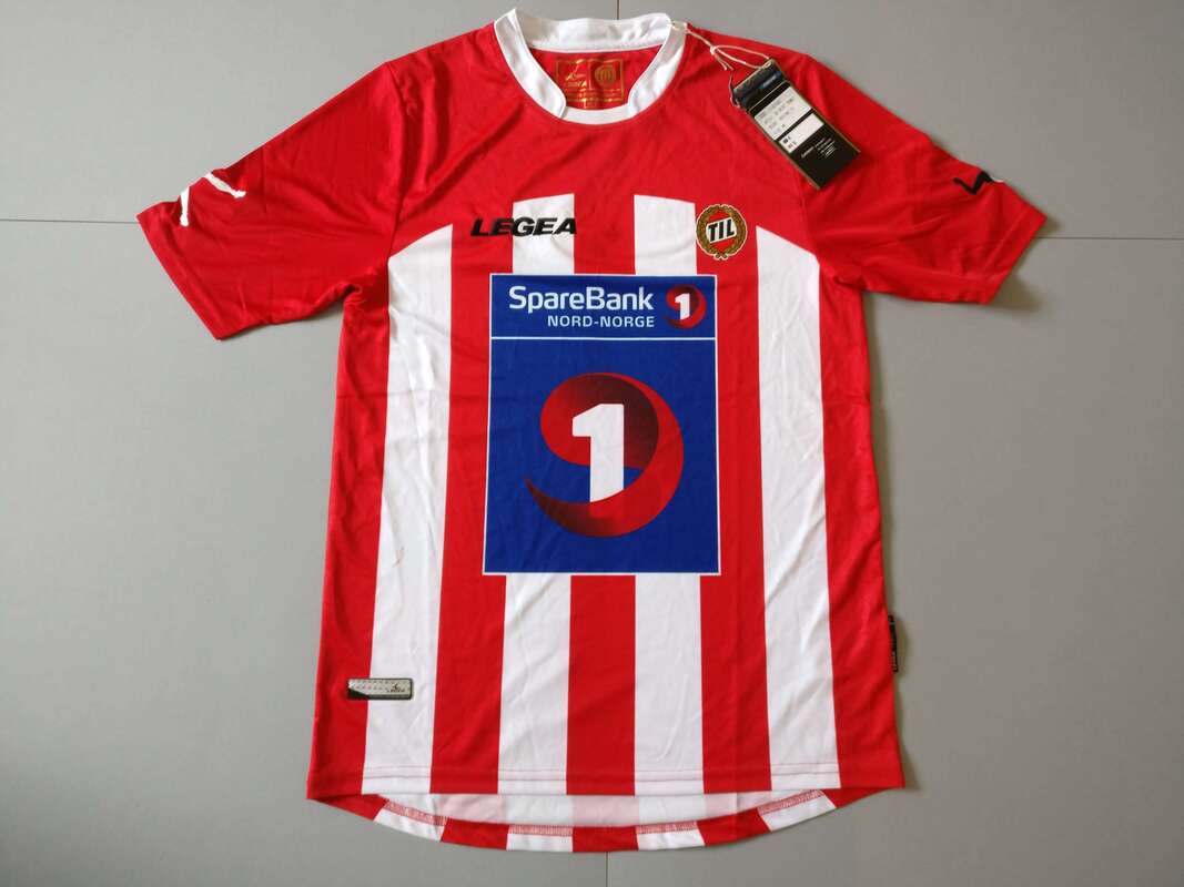 Tromsø IL Home 2013 Football Shirt Manufactured By Legea. The Team Plays Football In Norway.