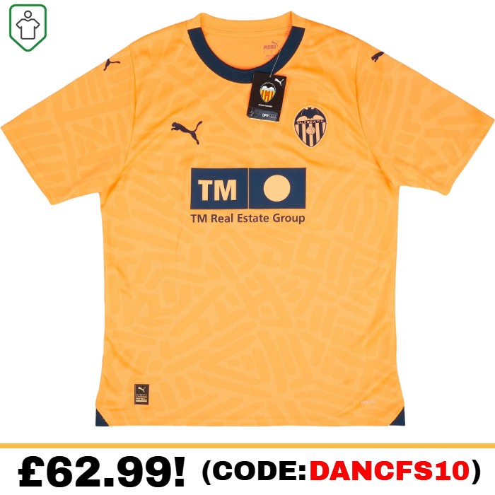 Valencia Third 2023/2024 Football Shirt