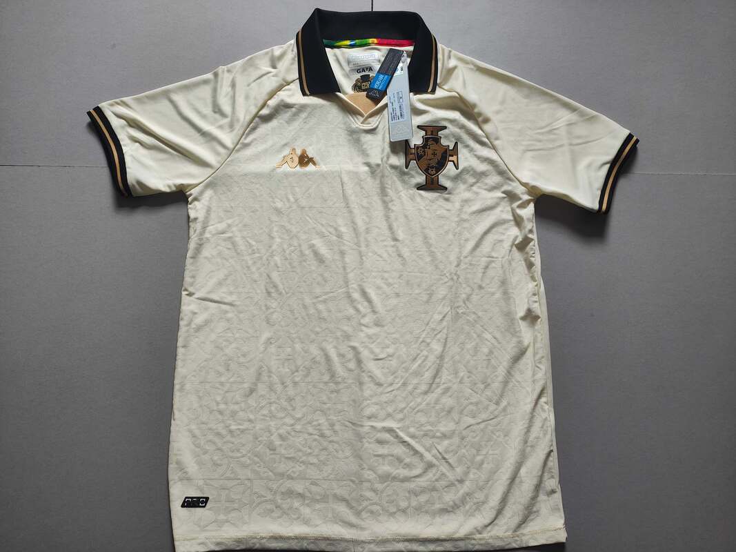Vasco da Gama Third 2022 Football Shirt Manufactured By Kappa. The Club Plays Football In Brazil.